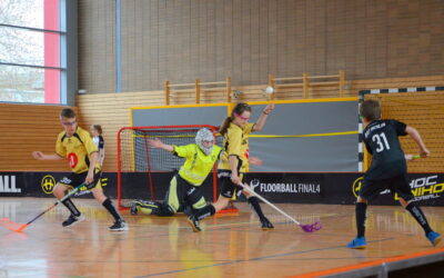Floorball Wintercamp: 100 Prozent, Sport, Spiel und Spass!